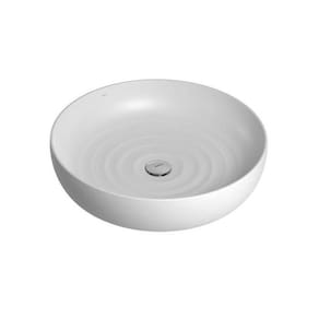Cuba De Apoio Redonda 50Cm Branca Deca Gota