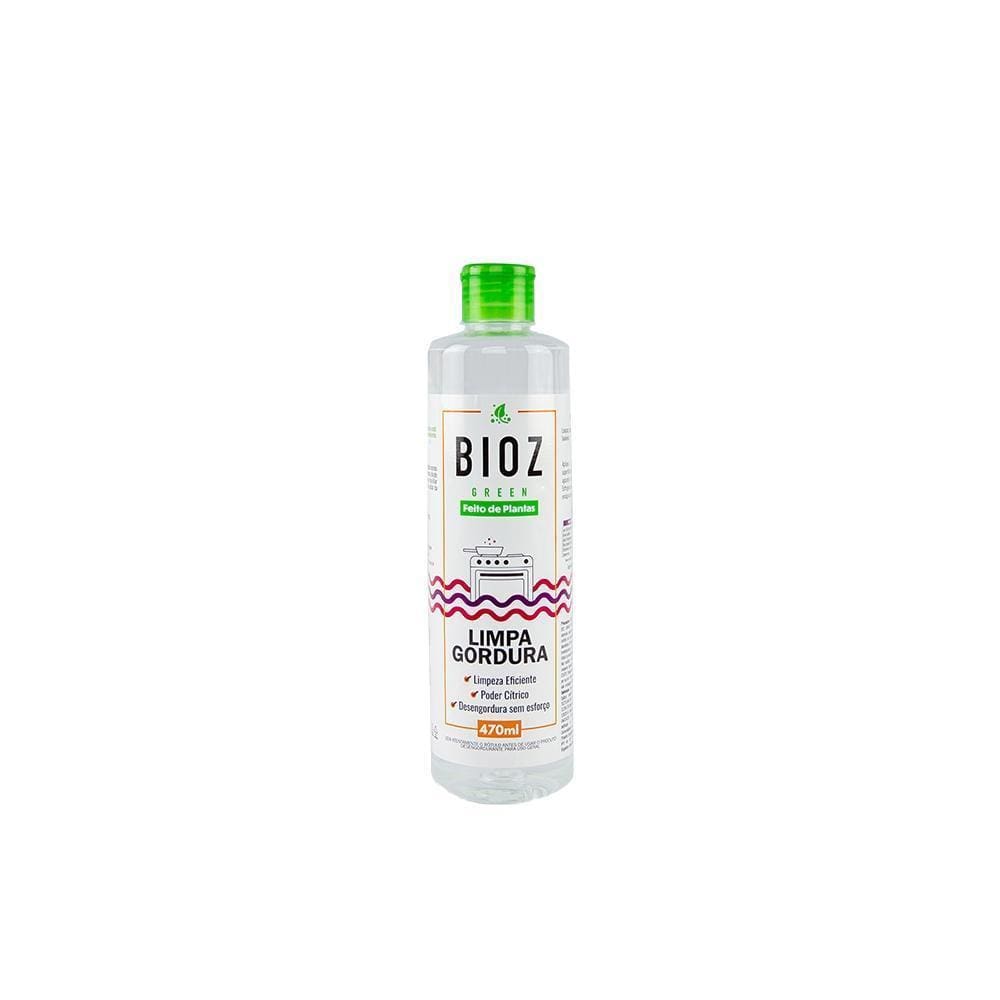 Desengordurante Limpa Gordura Biodegradável Bioz Green 470Ml