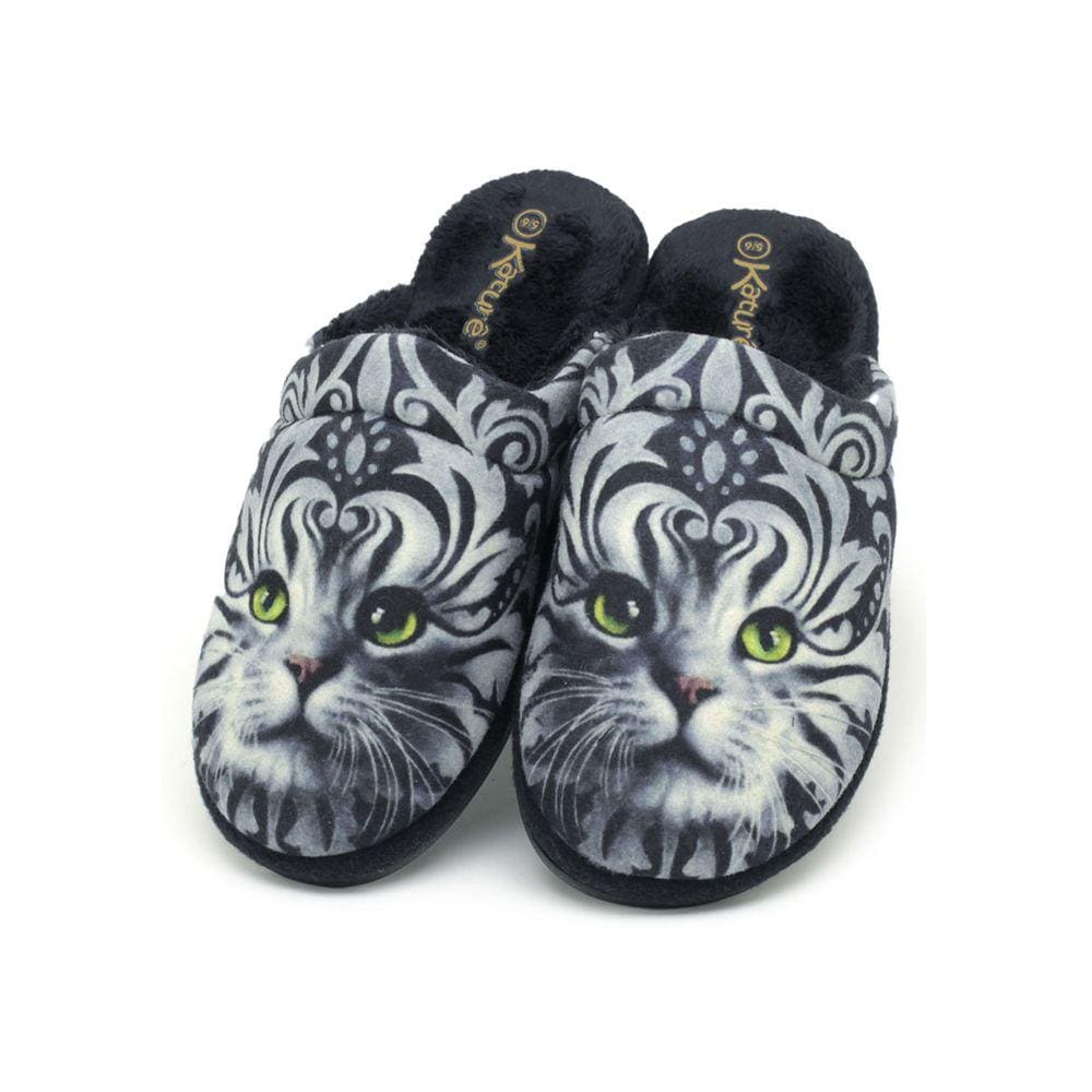 Pantufa Chinelo Gatinho Estampado Katurê Ref: 416-068