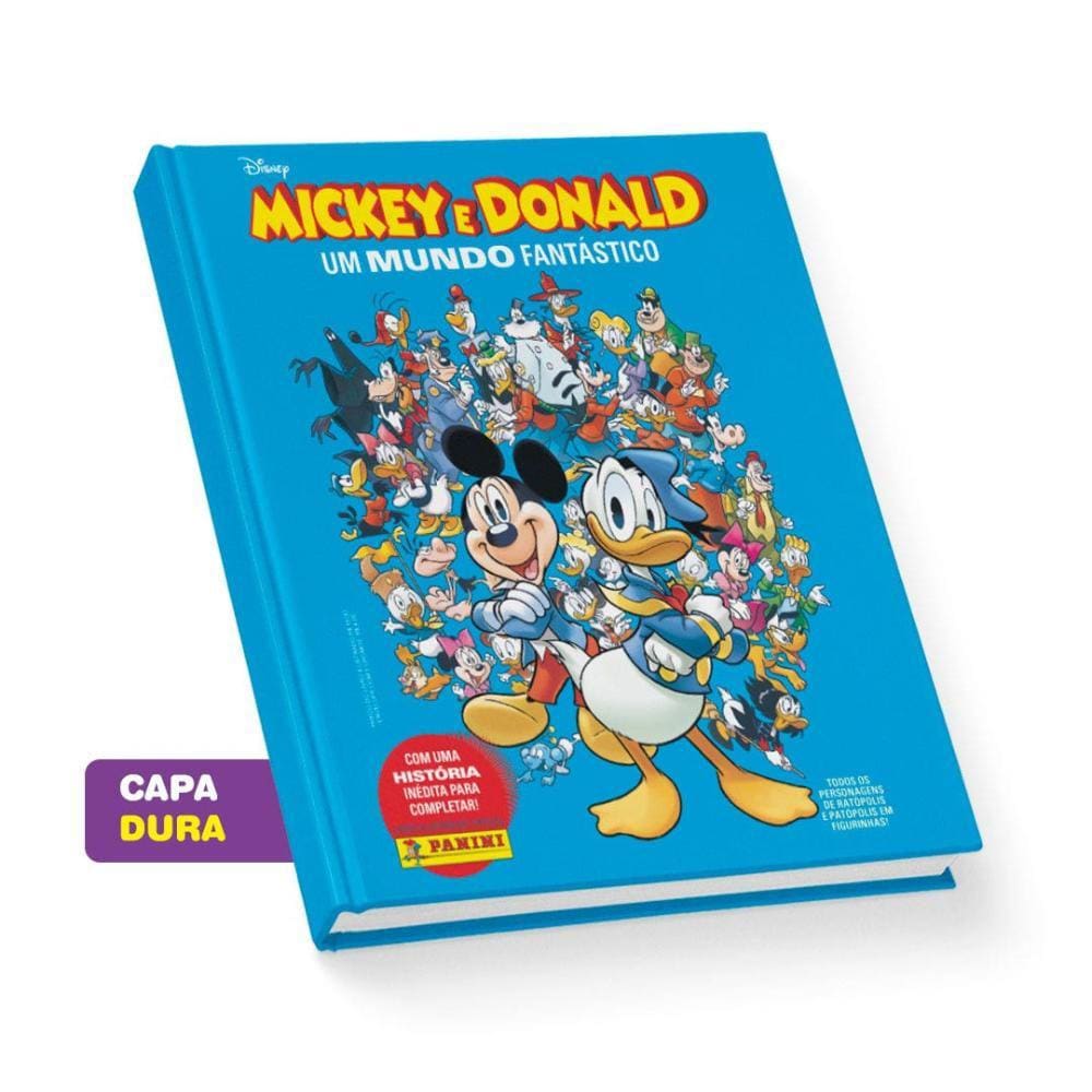 Mickey & Donald - Álbum Capa Dura