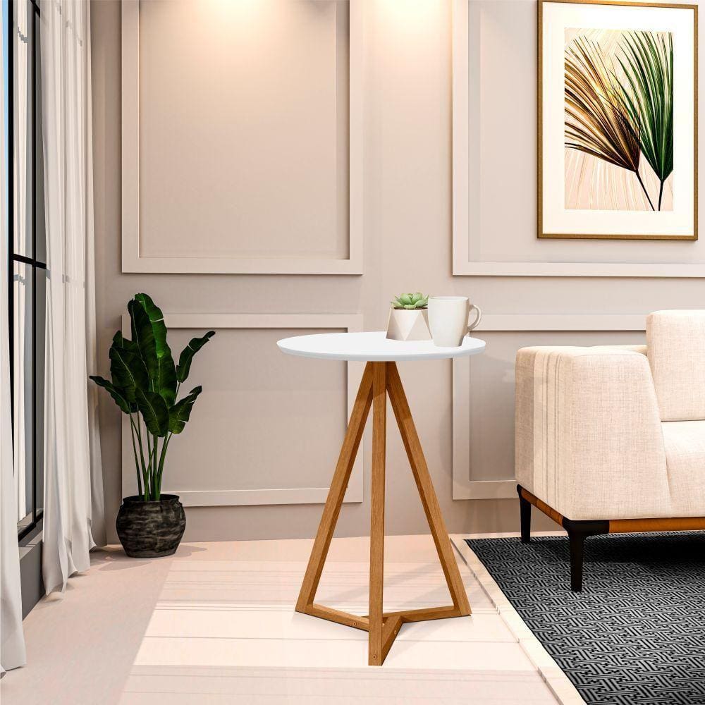 Mesa Lateral Vallentines Branco