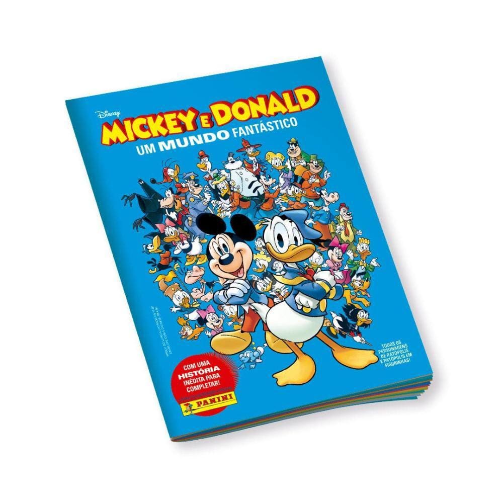 Mickey & Donald - Álbum Capa Cartão