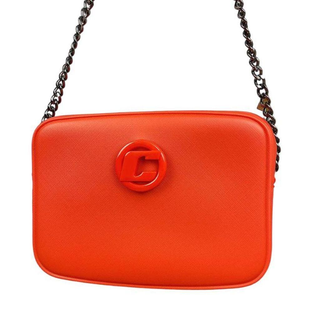 Bolsa Xangai Vermelho Nives Alça Corrente Colcci