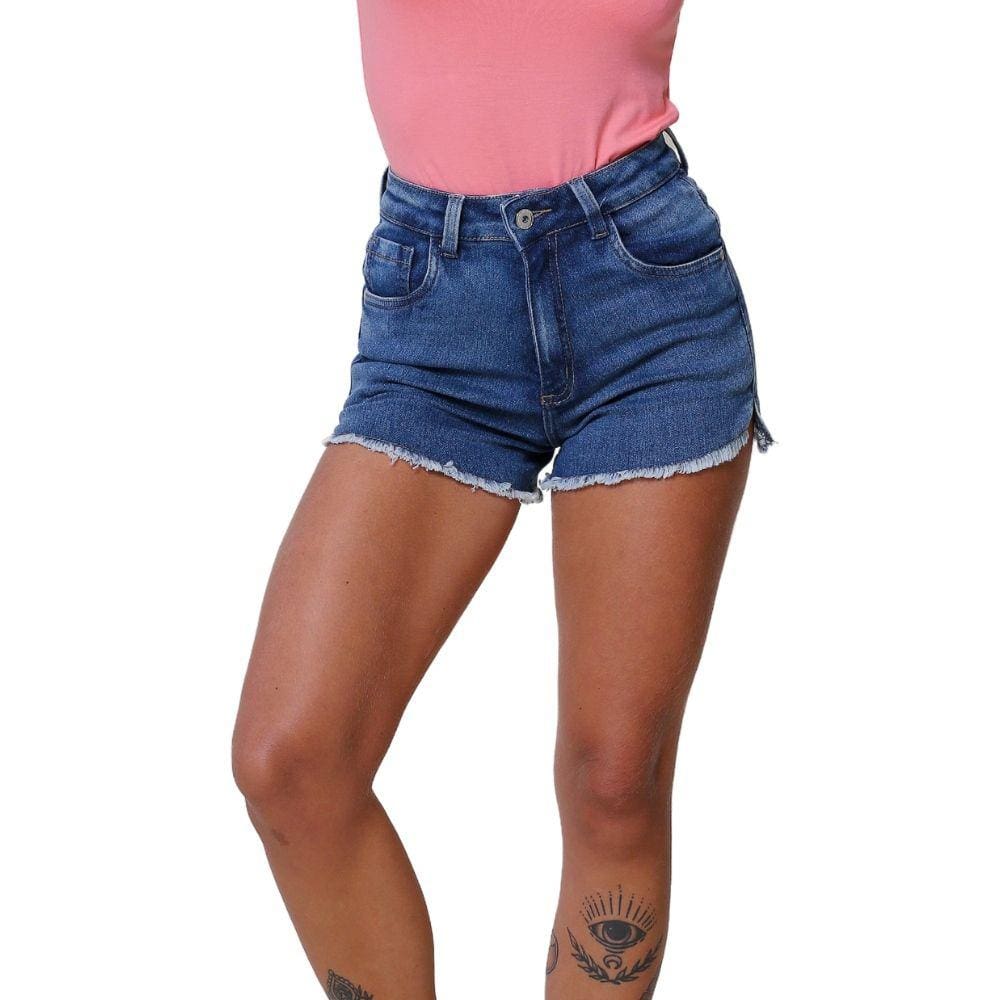 Shorts Jeans Feminino Cancun Riu Kiu 1425