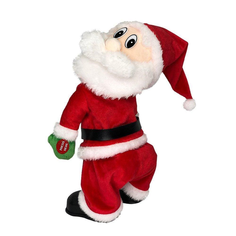 Papai Noel 35Cm Musical Dançarino Mexe O Bumbum