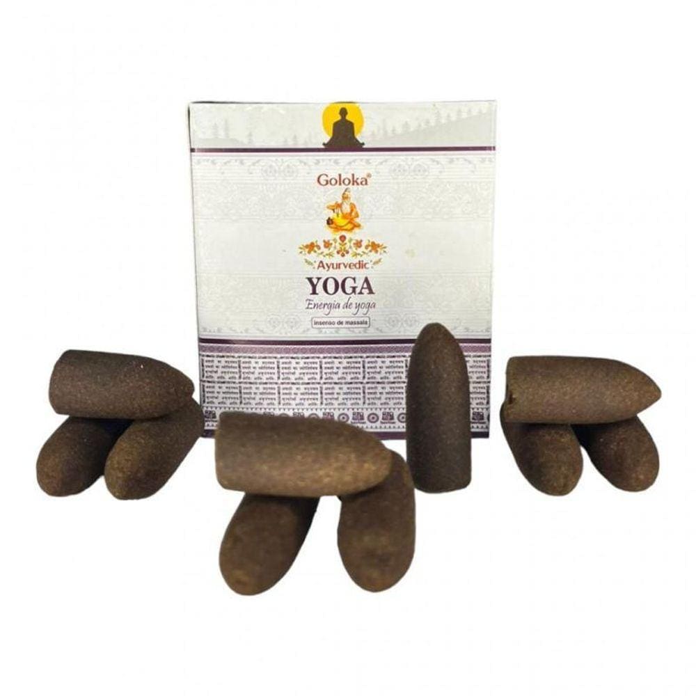 Incenso Cascata Goloka Yoga 120 Unidades