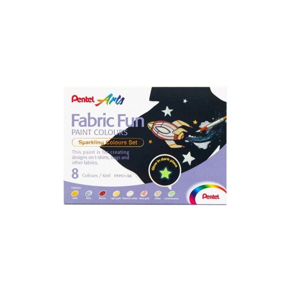 Tinta Metálica para Tecido - 8 Cores - 48ml