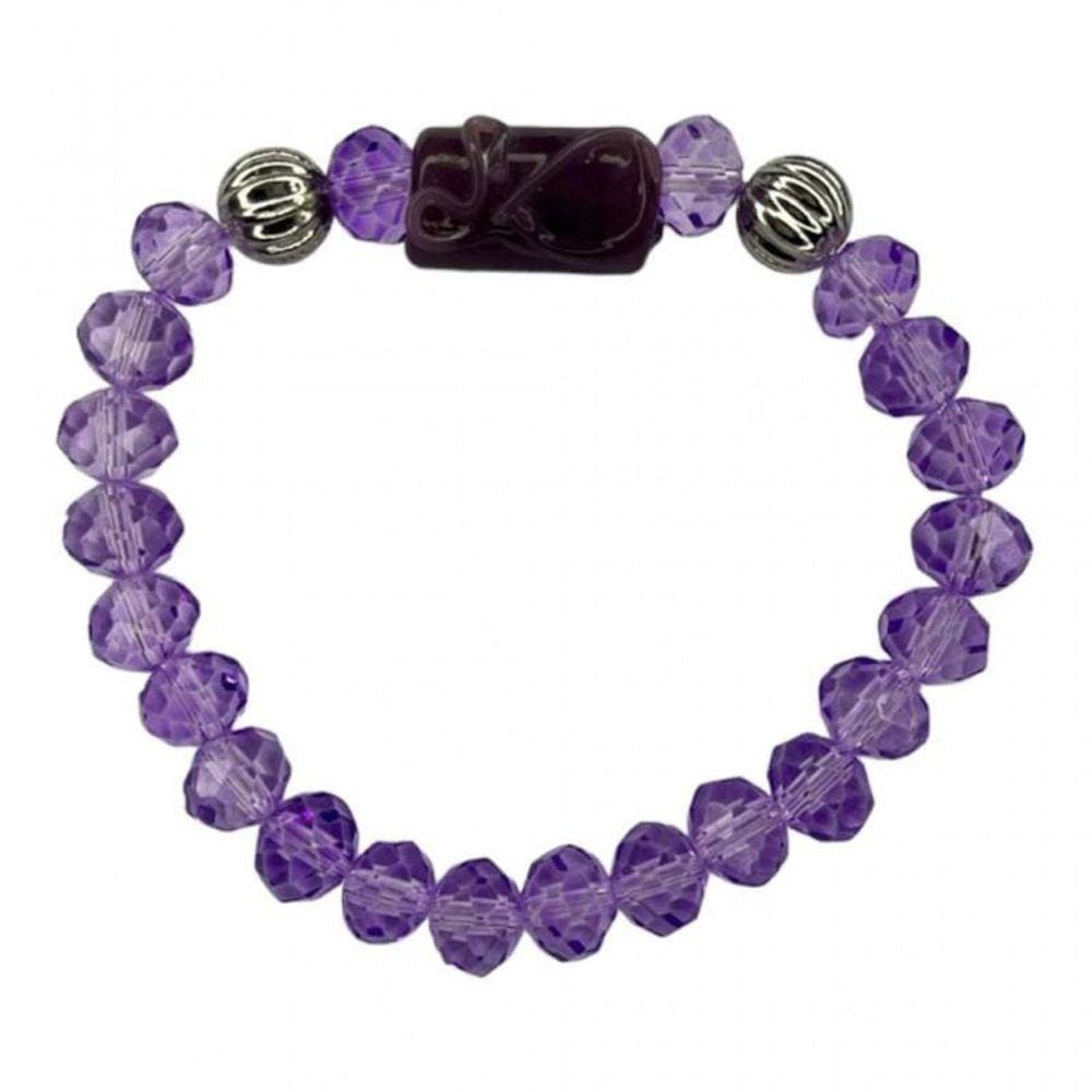 Pulseira Nanã Firma Cristal E Silicone