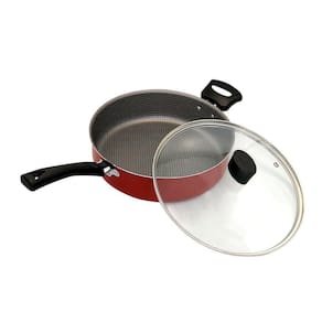 Frigideira Enjoy Reta 20Cm Com Tampa De Vidro