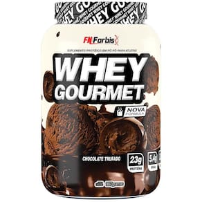 Whey Protein Gourmet 900 G - Fn Forbis  Chocolate Trufado