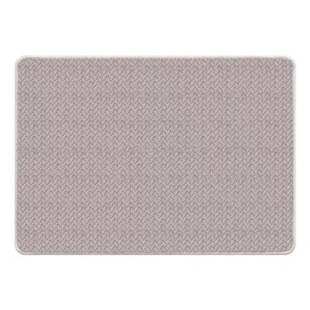 Toalha / Tapete De Piso Cristal 50 X 70 - Jolitex Cinza