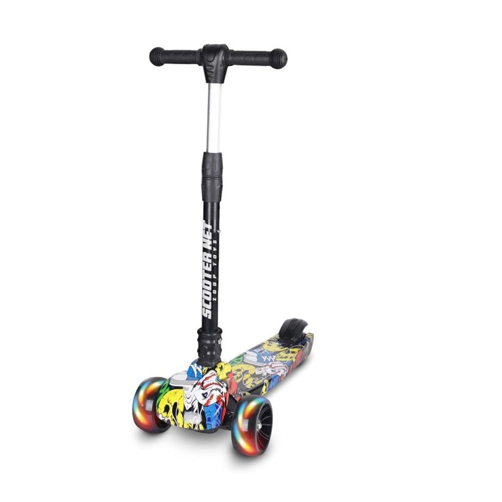 Patinete Net Grafite Scooter Dobrável - Zoop Toys