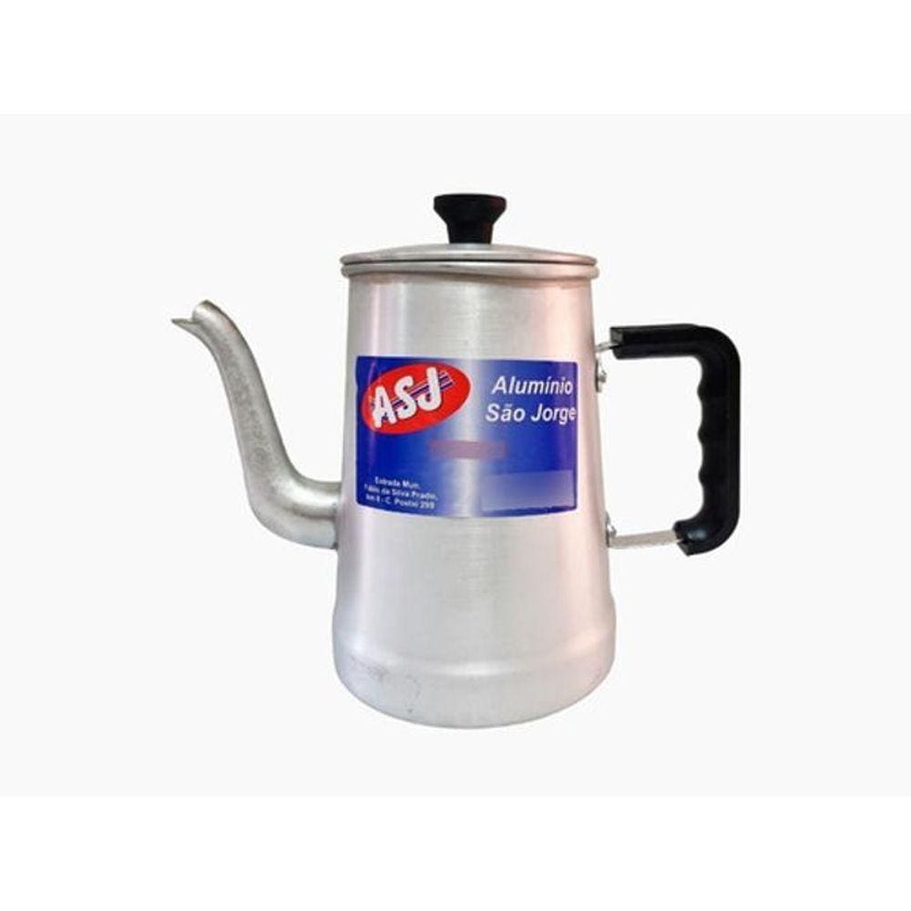 Bule Café / Chá Grande 4,5 Litros Cabo Baquelite Asj