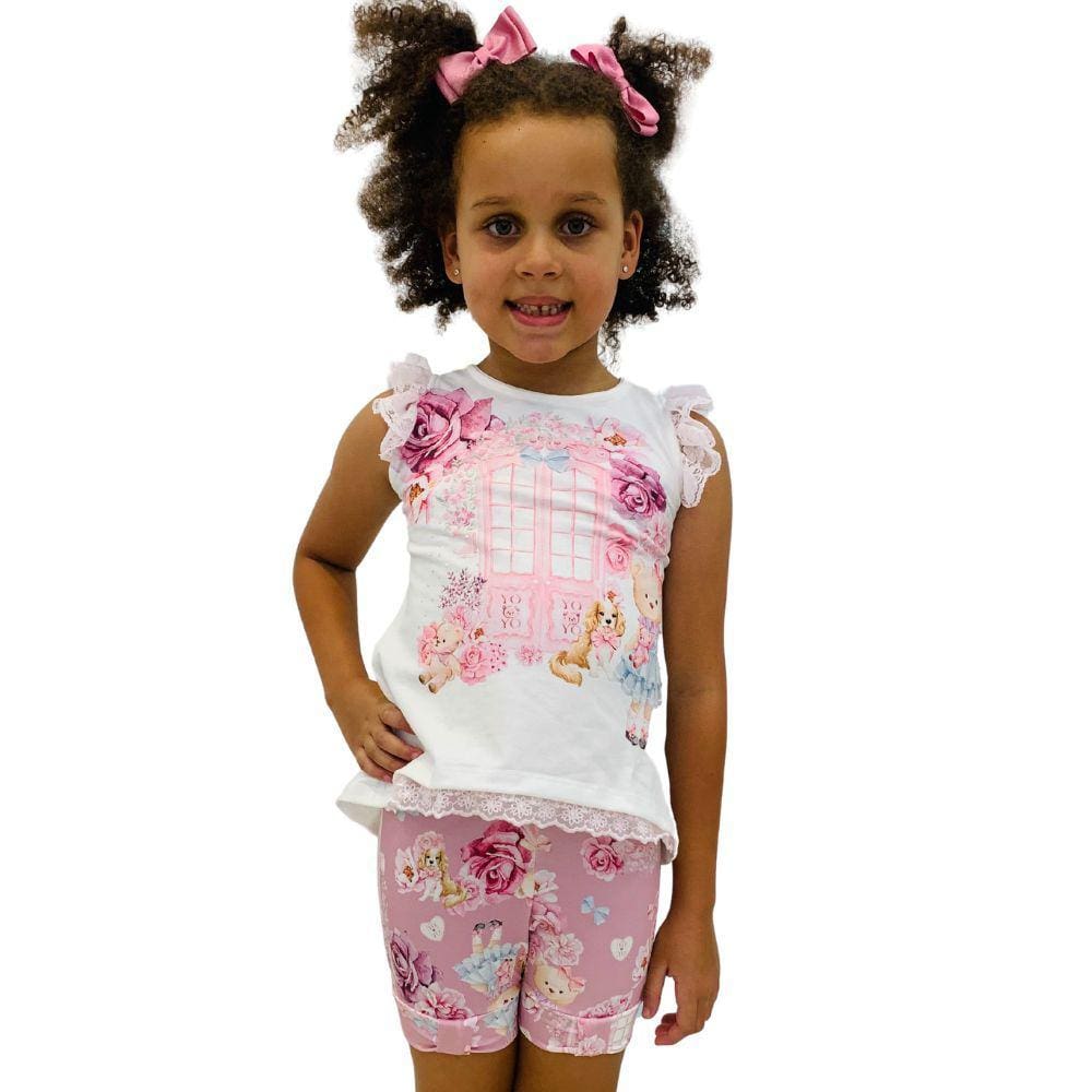 Conjunto Rose Urso Yoyo 24049
