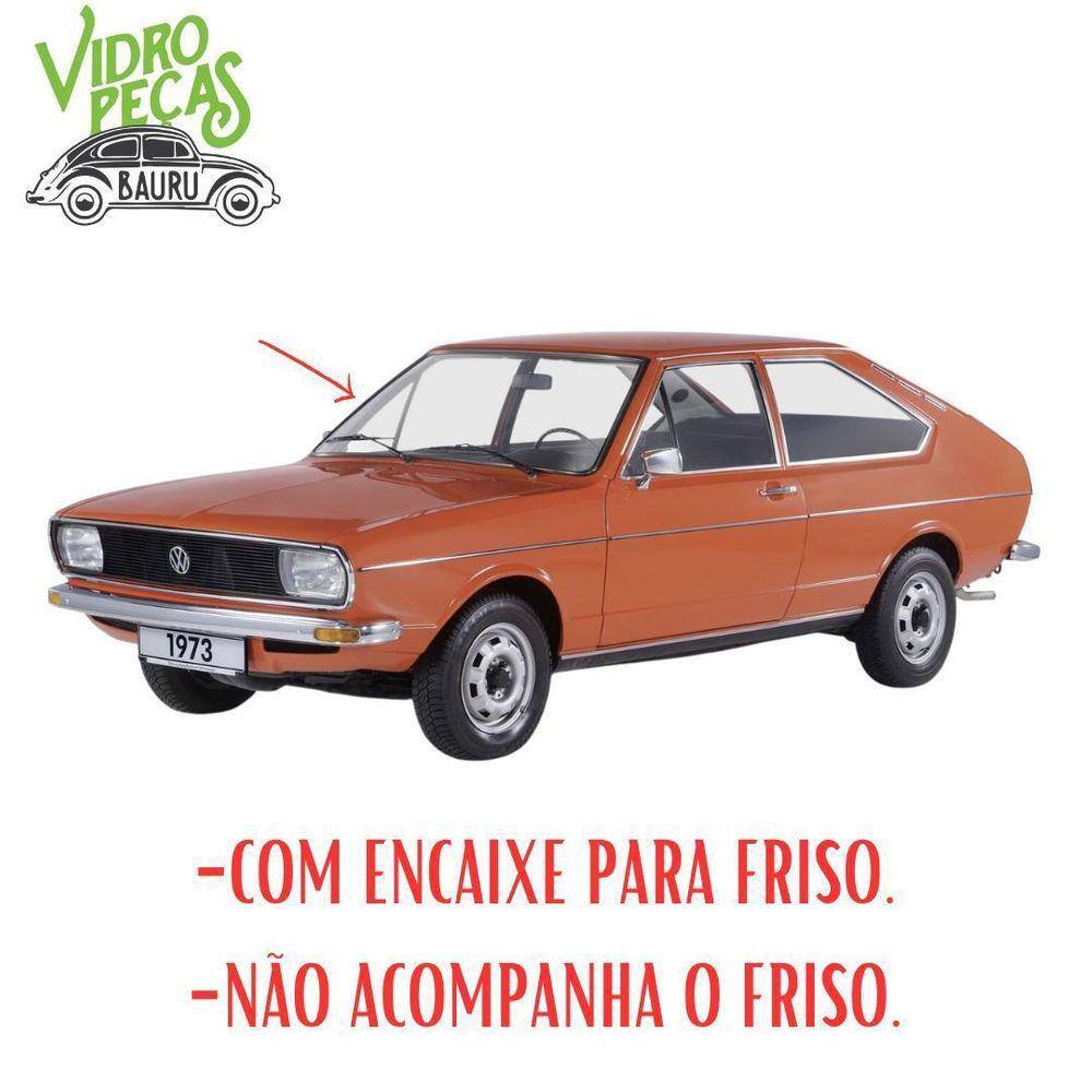 Borracha Parabrisa Passat Ate 1975 P/Friso Luxo