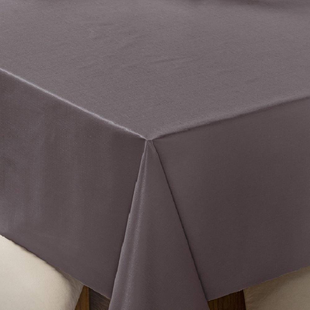 Toalha de Mesa Térmica Impermeável 4 Lugares 1,40m - Marrom