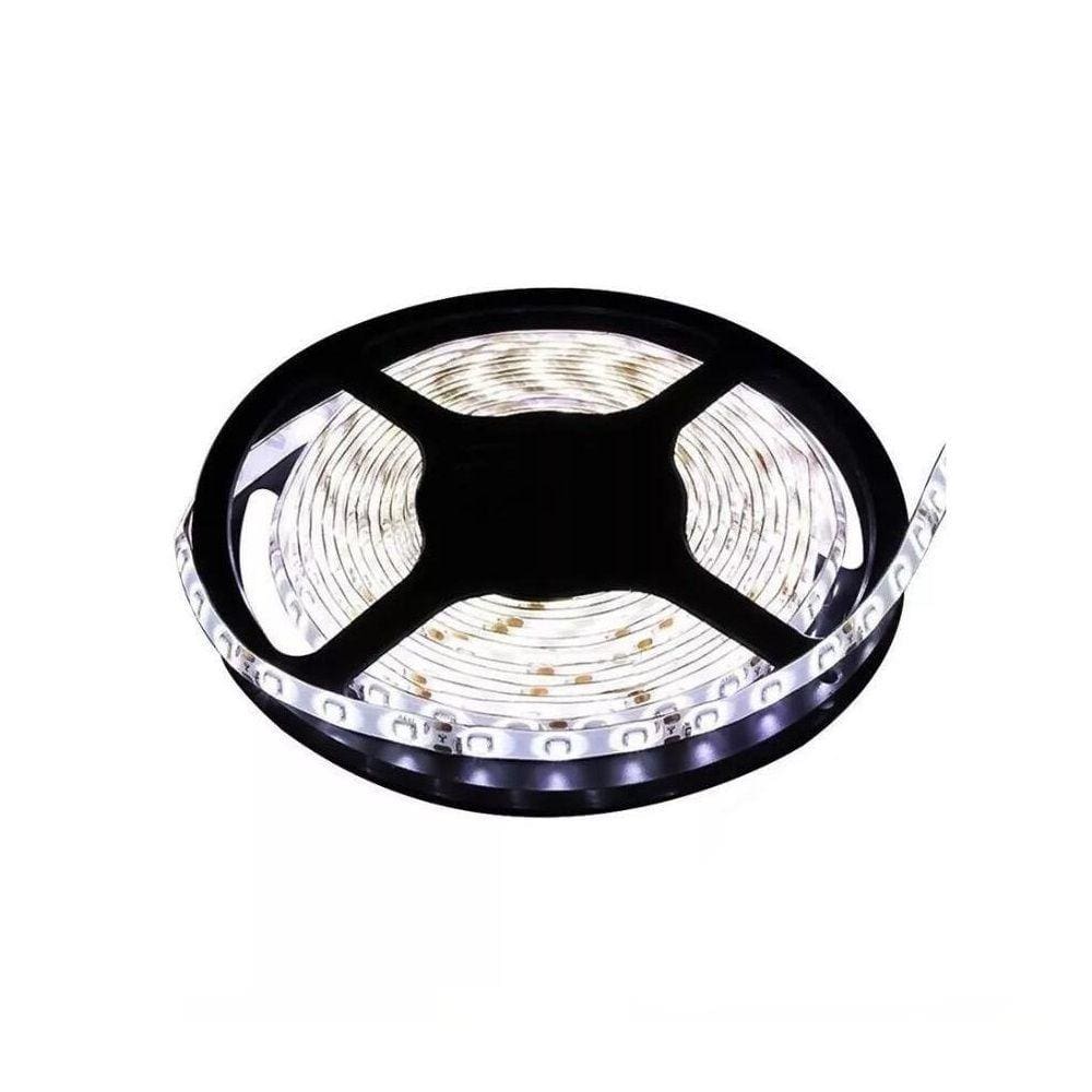 Fita Led 5 Metros Branco Frio 5050 C/silicone Ip65