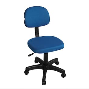 Cadeira Para Escritório Giratória Viena Azul