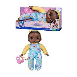 Baby Alive Negra Hasbro - 28cm | Roupa Animal | Lavável