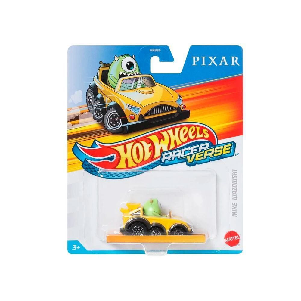 Carrinho Hot Wheels Racer Verse Pixar Mike Wazowski - Hkb93