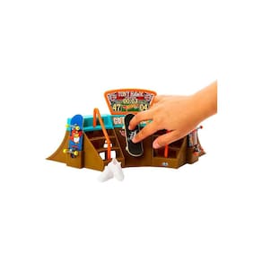 Hot Wheels Skate De Dedo Estádio Conjunto De Rampas Hpg34