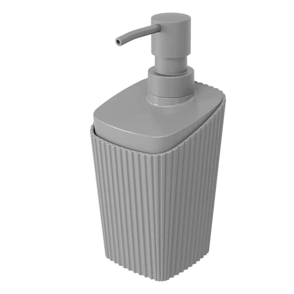 Porta Sabonete Brinox Liquido New Square 350Ml - Cinza