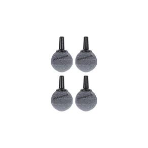 Pedra Porosa Carborundum Bola 3cm - Kit 4 Unidades