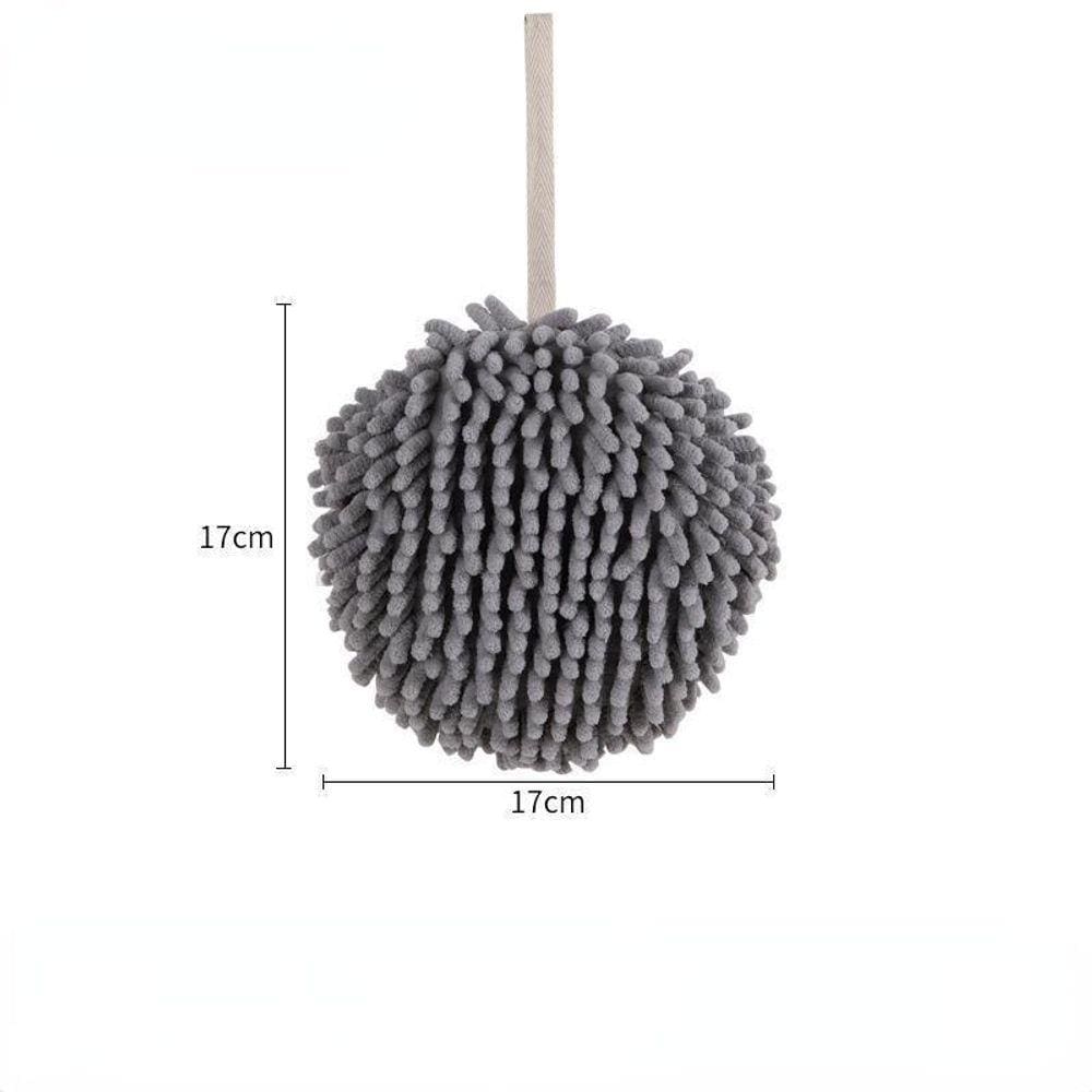 Toalha De Mãoo De Microfibra Bola De Secagem Rápida 18Cm