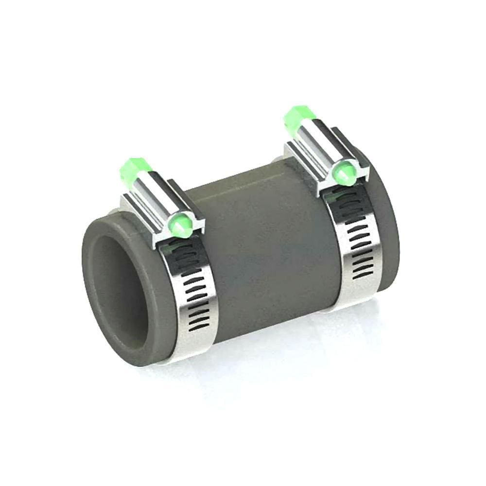 União Flexível Bitola 20Mm 1/2 Mangote De Borracha Agua Ar