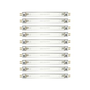 10 Lâmpada Uv 4W Germicida Ultravioleta T5 15Cm Fluorescente