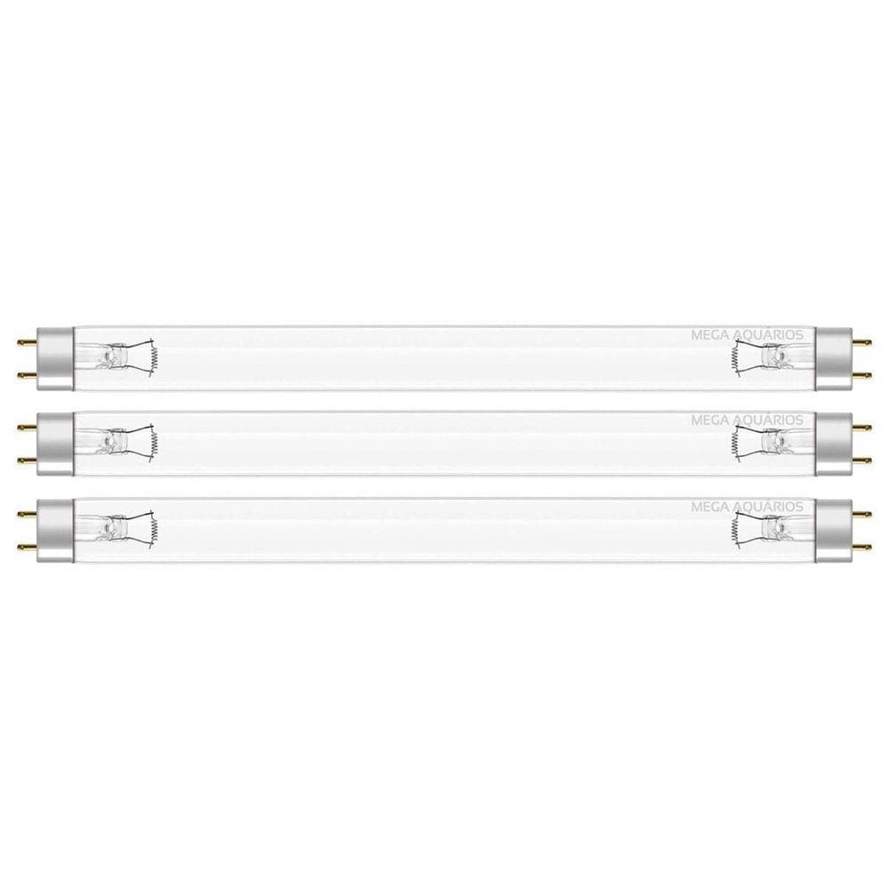 3 Lâmpada Uv 20W Germicida Ultravioleta T8 60Cm Fluorescente