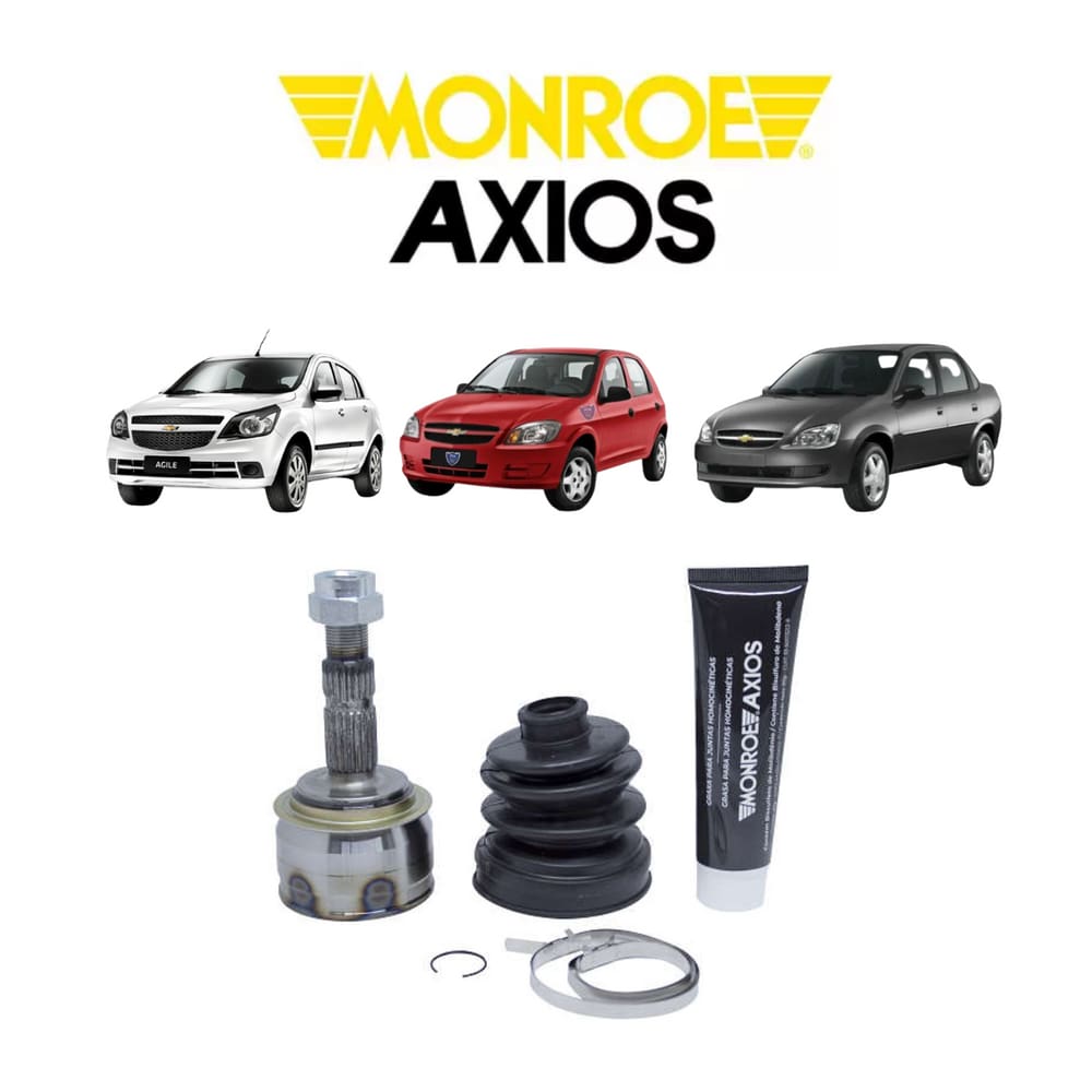 Junta Fixa Homocinetica 21X22 Lado Roda Axios Dianteira Ágile 1.4 8V 2009 A 2014