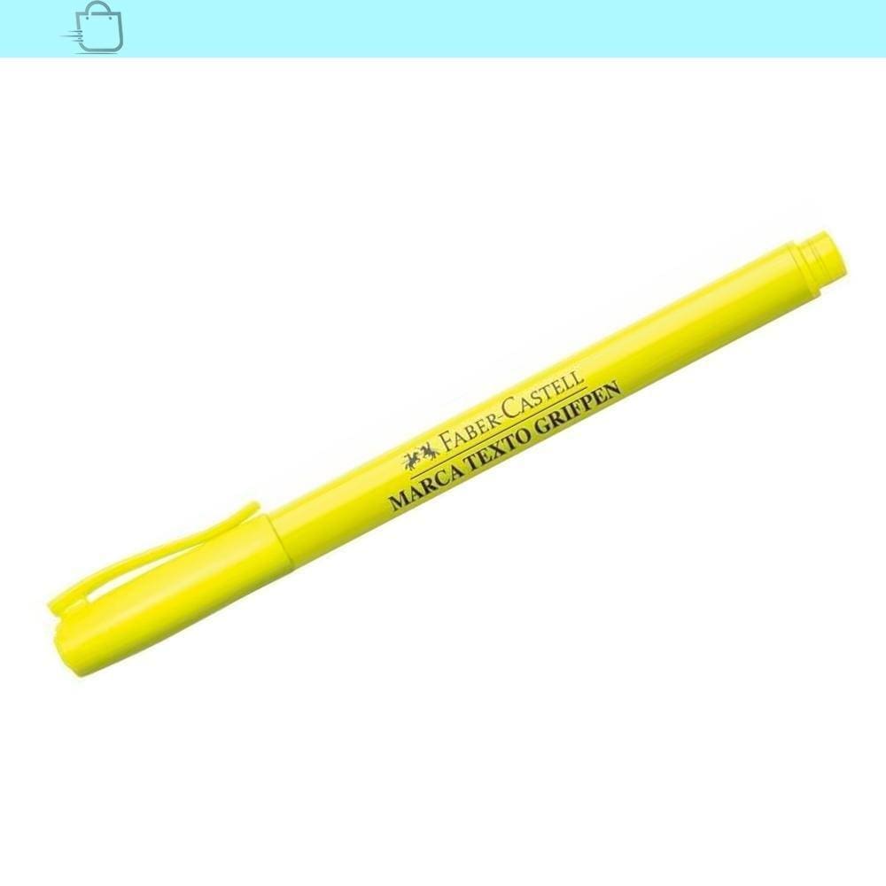 Marca-Texto Grifpen Faber Castell Diversas Amarelo Superflo