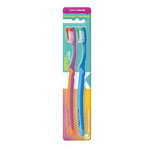 Escova Dental Kess Basic Action Macia com 2 Unidades