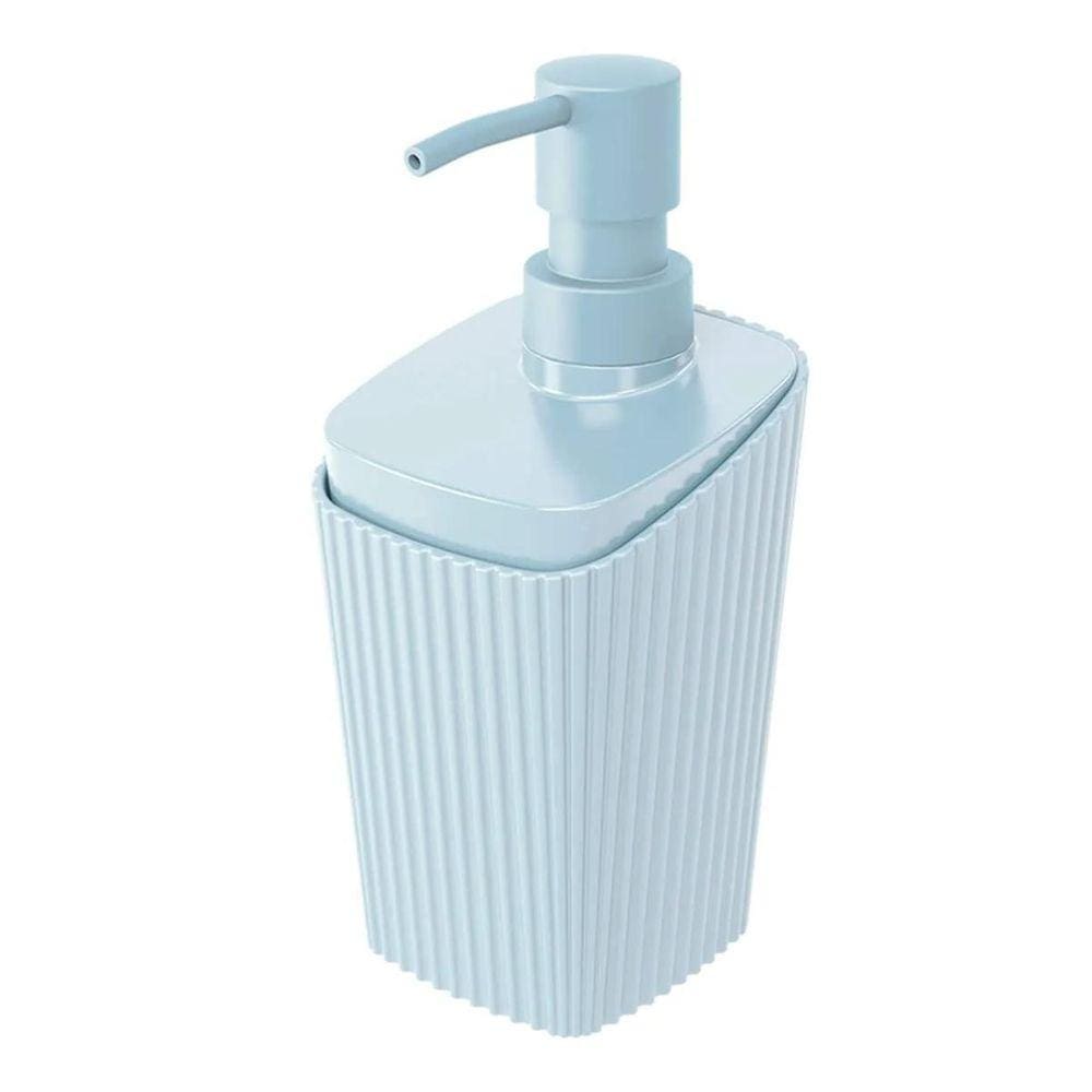 Porta Sabonete Brinox Liquido New Square 350Ml - Azul