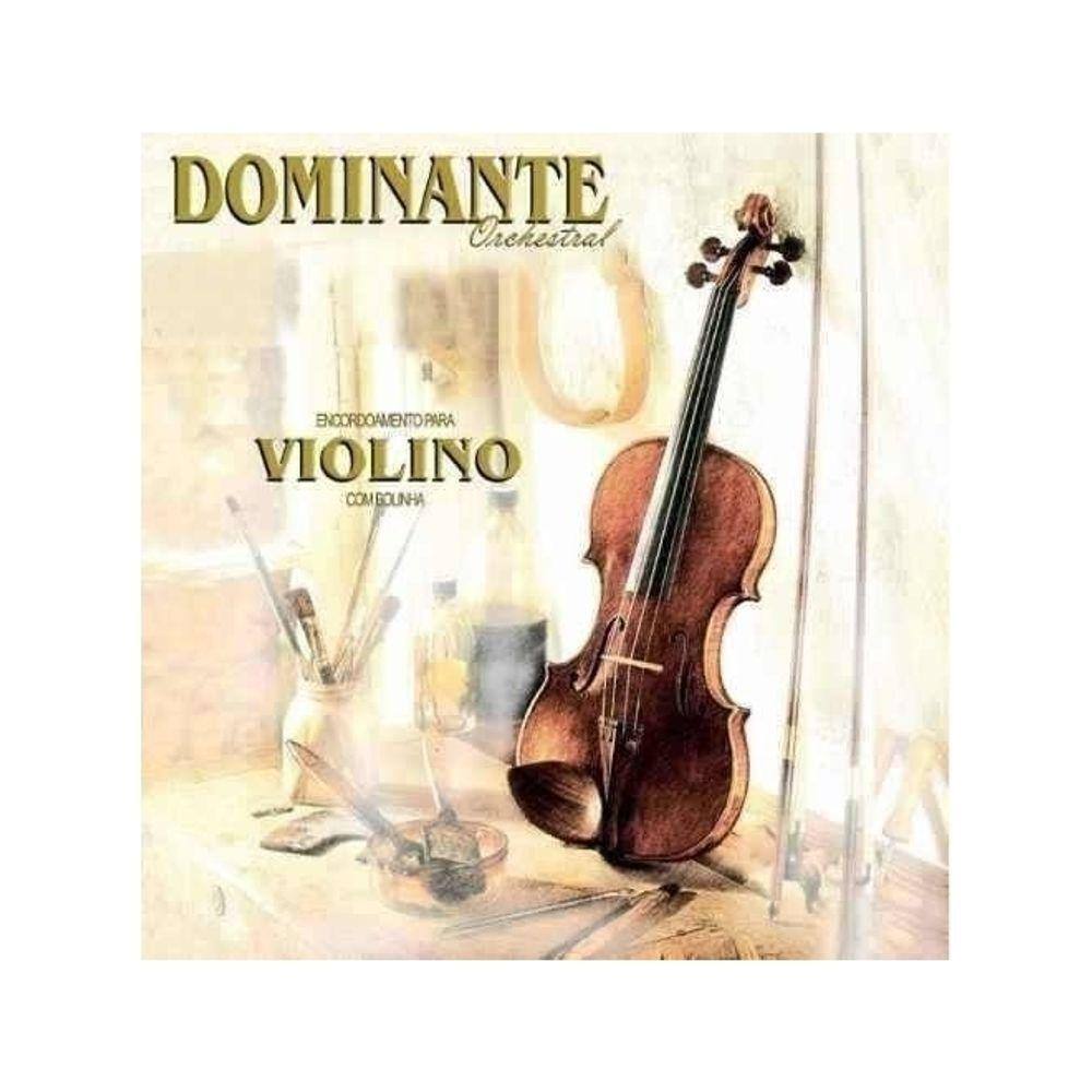 Encordoamento com Bolinha DOMINANTE ORCHESTRAL para Violino