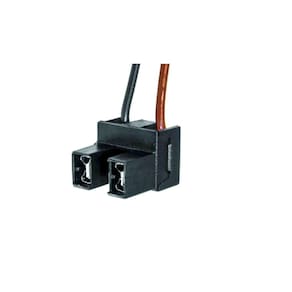Soquete Lâmpada Farol H7 Base Nylon Universal Fio 1,50Mm