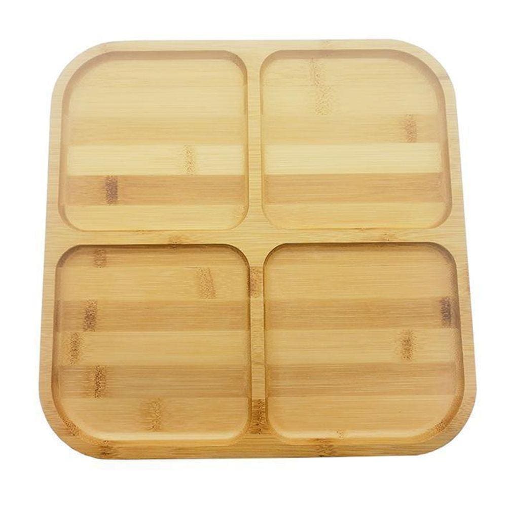 Petisqueira Quadrada Bambu 20Cm Class Home