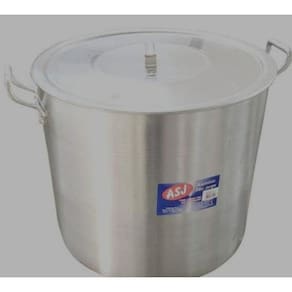 Caldeirão Grande Industrial Alumínio São Jorge 55cm 97L