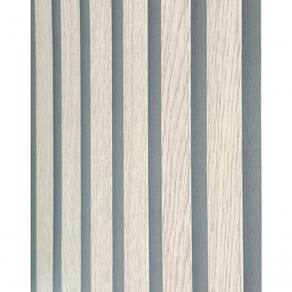 Papel De Parede Vinilico Estilo Ripado Marfim - Unique5067