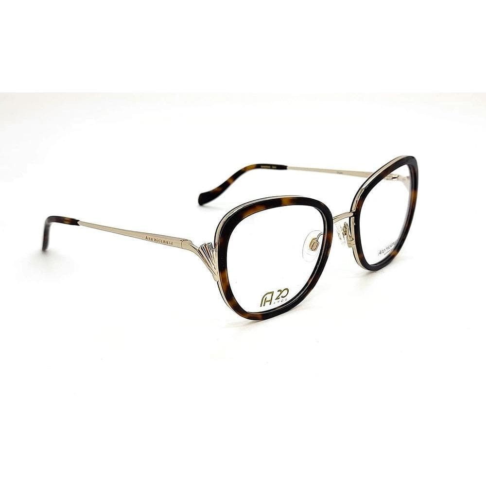 Óculos Armação Ana Hickmann Ah60045 G02 Mesclado Marrom