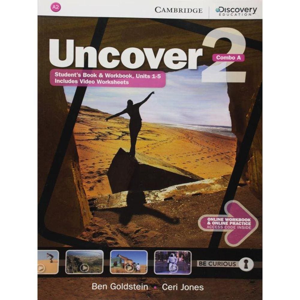 Uncover 2A Combo Studentbook With Online Workbook And Online Practice