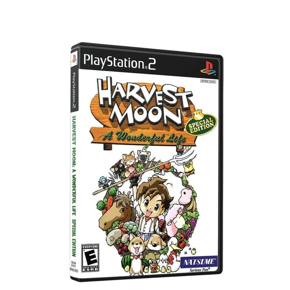 jogo Harvest Moon A Wonderful Life Special Edition -Ps2