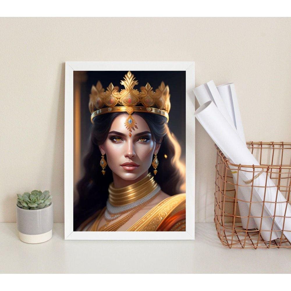 Quadro Decorativo Imperatriz- Arquétipo 45X34Cm