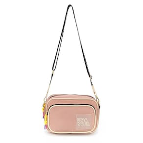 Bolsa Feminina Transversal De Ombro Up4You - Rose