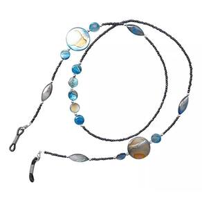 Cordão Óculos Pérola | 70cm | Resistente | Moda Feminina