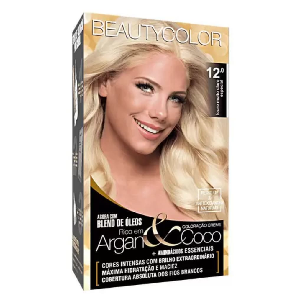Beautycolor KIT Coloração - 12.0 Louro Muito Claro Especial