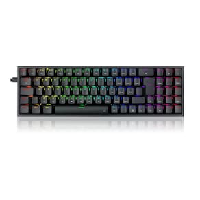 Teclado Mecânico Gamer Redragon Pollux Rgb Switch Marrom