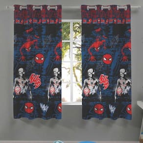 Cortina Para Quarto Infantil 3Mx1,80 Spider Man Homem Aranha