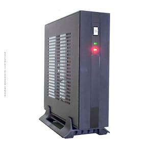 Gabinete K-Mex CI-218R, com Fonte , Placa Conversora, Mini ITX, Preto - GI218EKD0040B0X